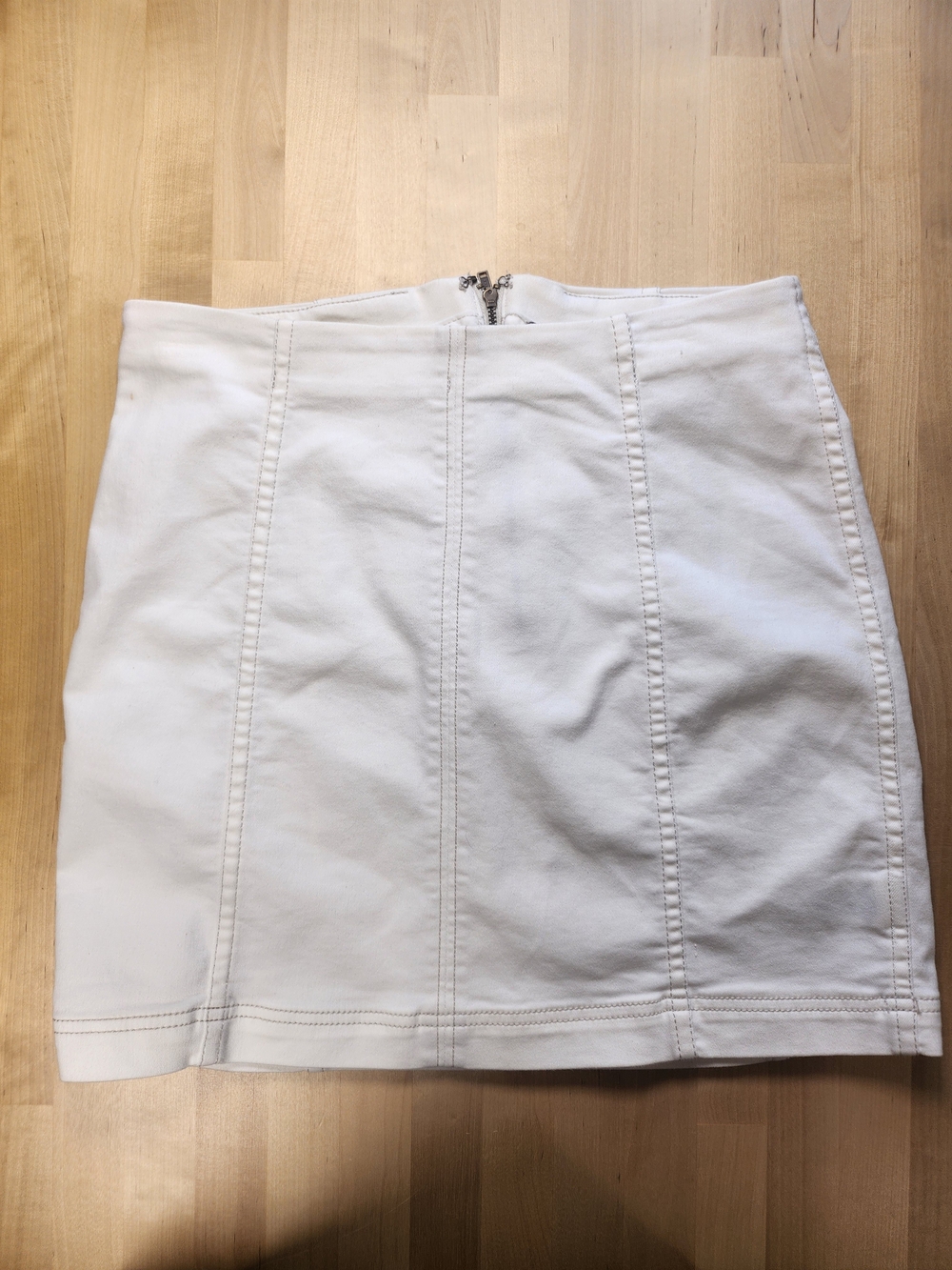 Free People Modern Femme 10 White Mini Skirt